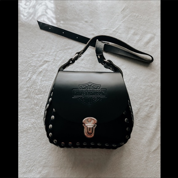 Harley-Davidson Handbags - Harley Davidson Leather Purse - 1980